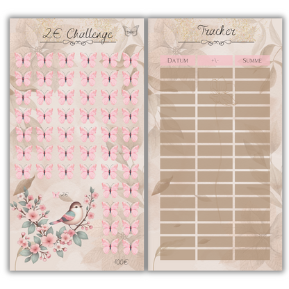 1€-10€ Schmetterling Challenge/ -Set