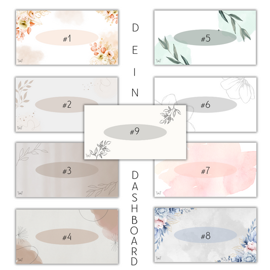 Dashboard Design a5/a6